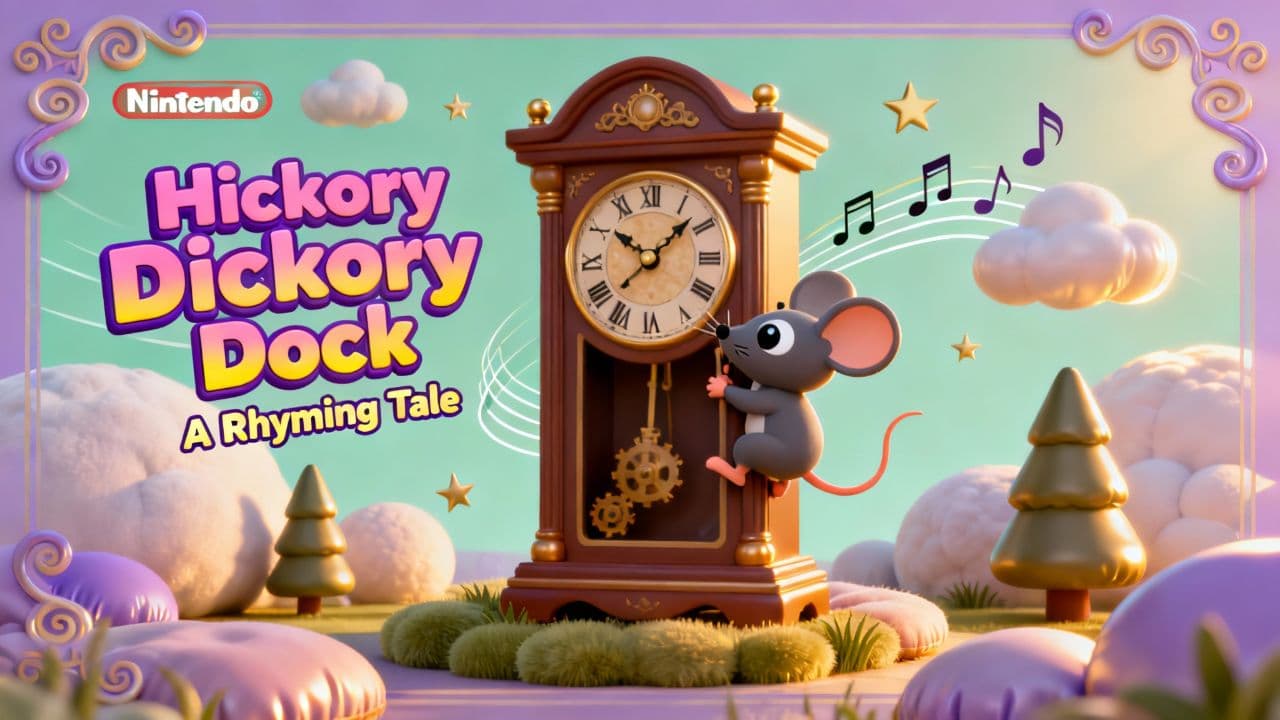 Hickory Dickory Dock: A Rhyming Tale