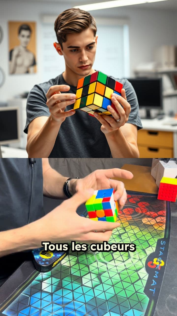 Face à un algorithme ZBLL : comme un pro