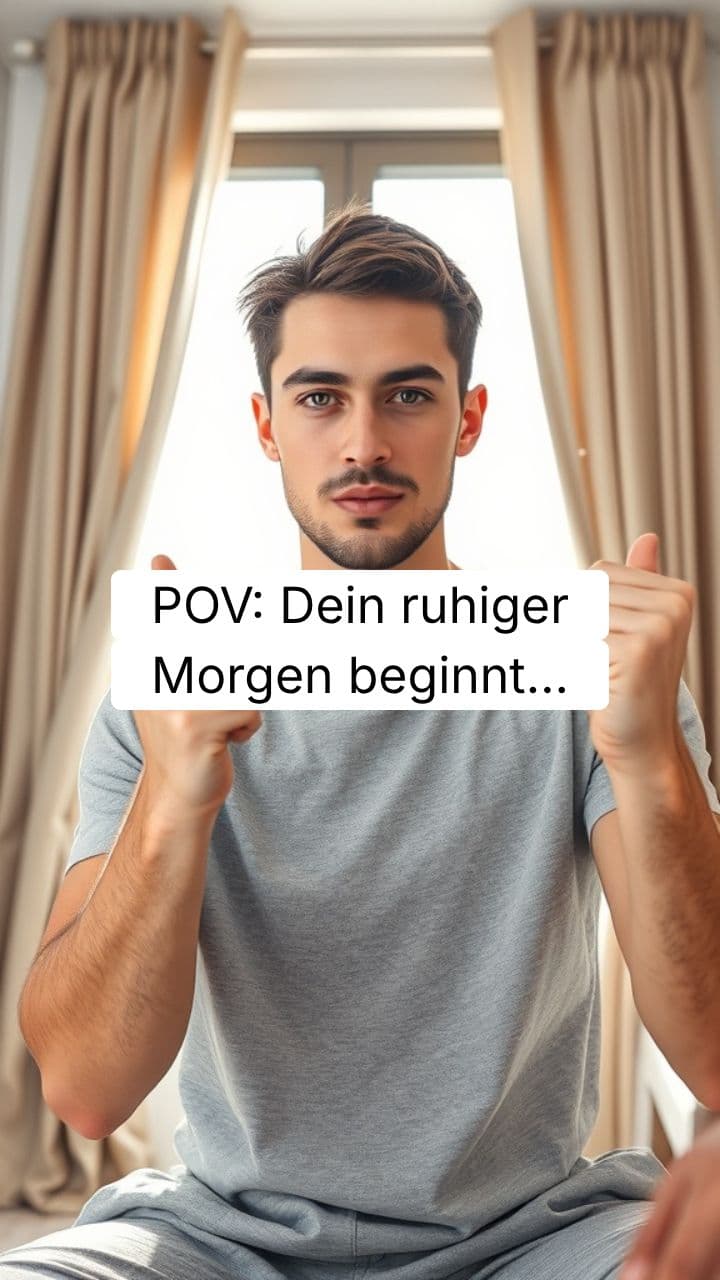 Morgenroutine für den Fokus