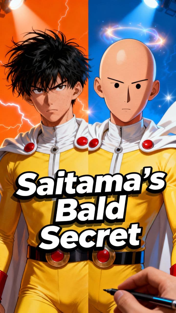 Saitama's Bald Secret
