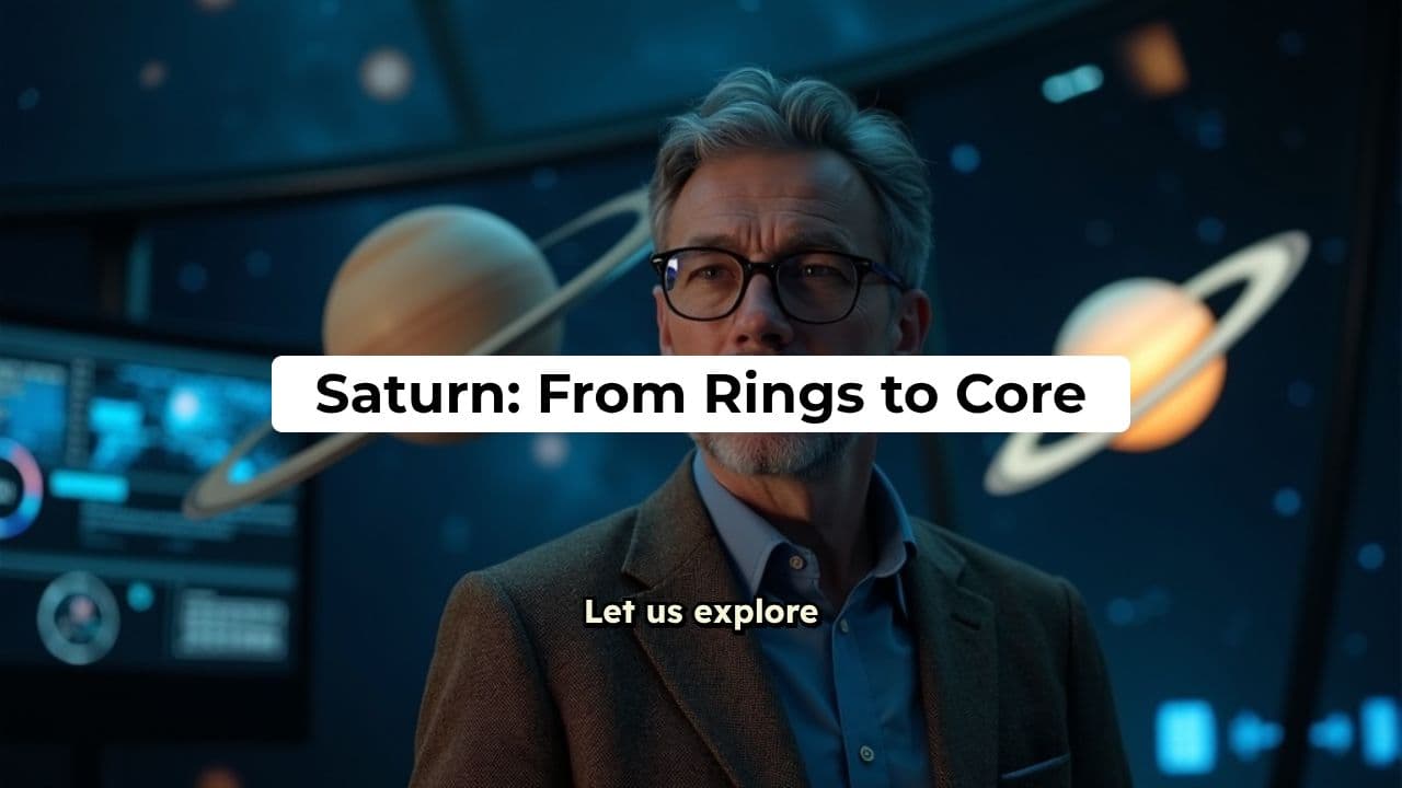 Saturn: From Rings to Core