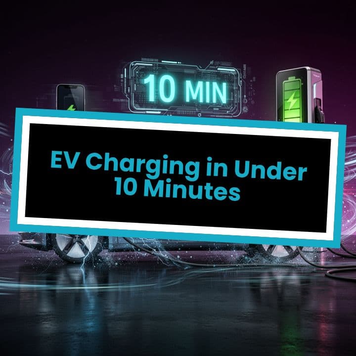 EV Charging in Under 10 Minutes