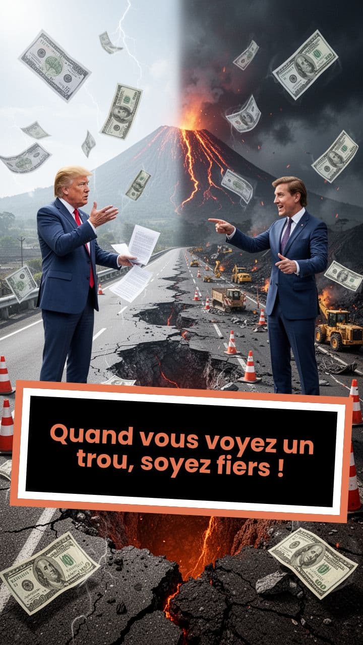 Quand vous voyez un trou, soyez fiers !