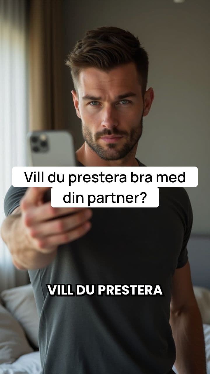 Vill du prestera bra?