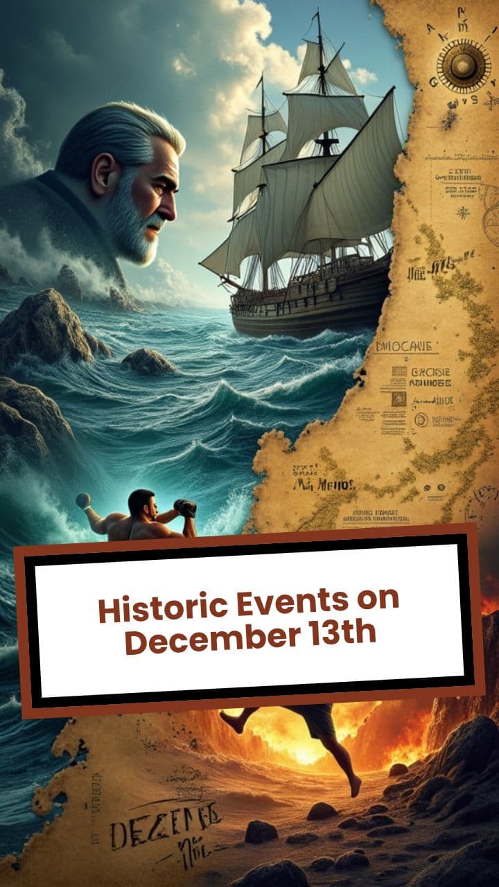 Historic Events on December 13th