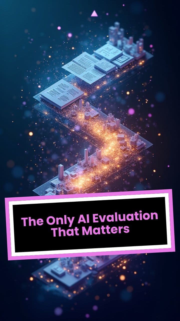 The Only AI Evaluation That Matters