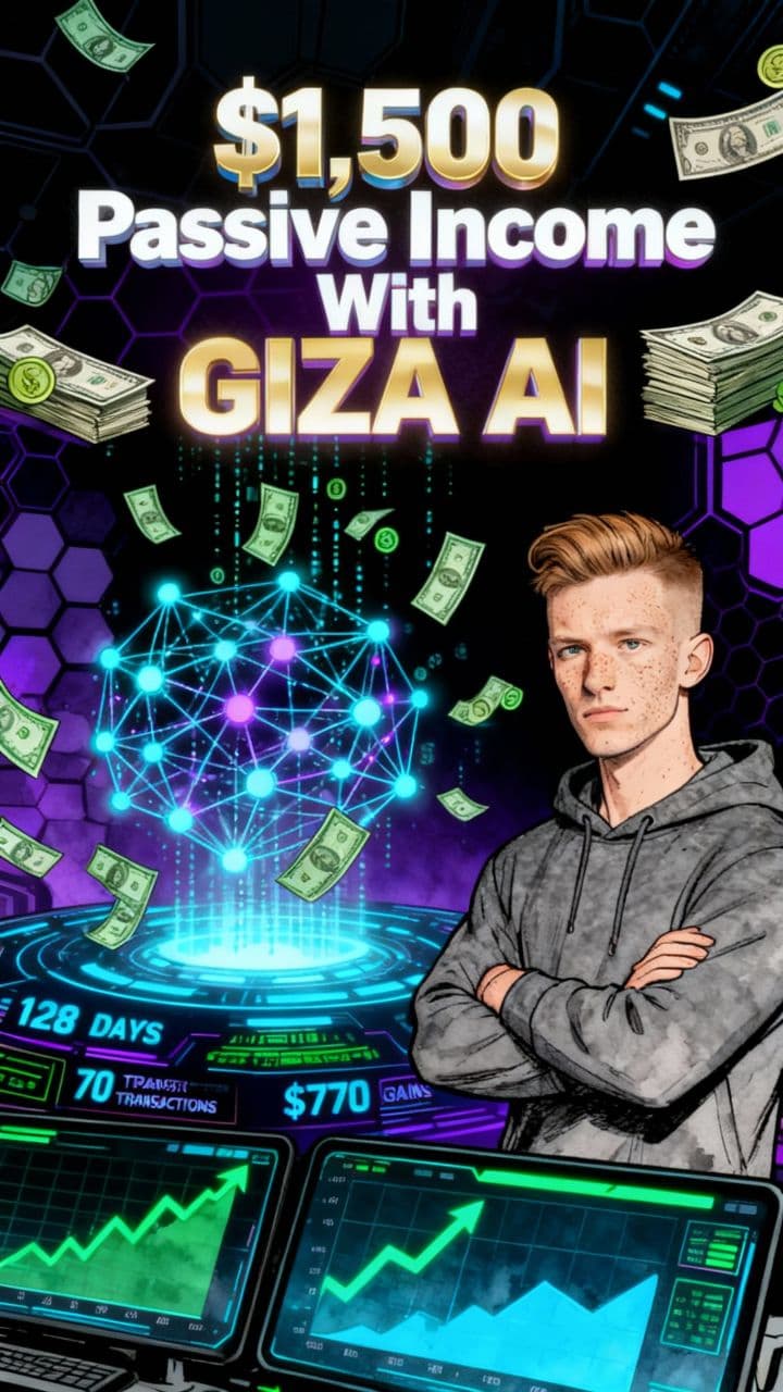 $1,500 Passive Income With GIZA AI