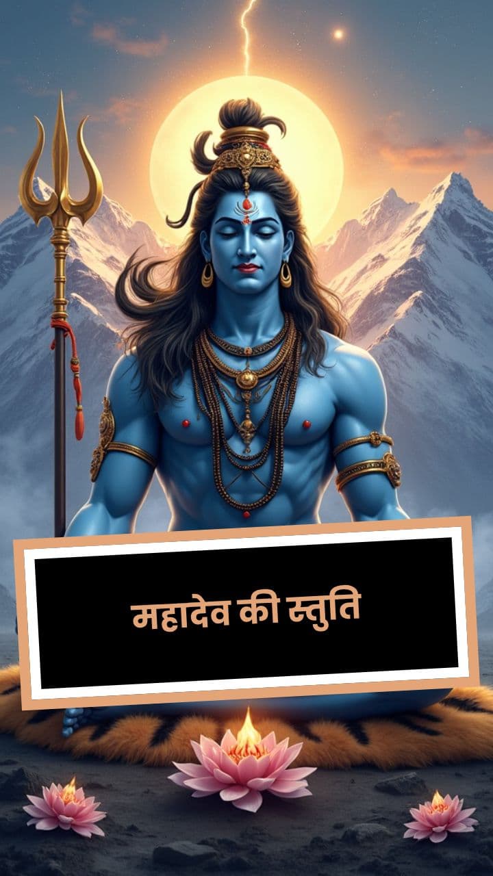 महादेव की स्तुति