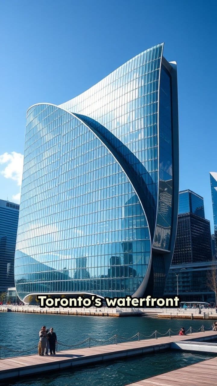 Aqualuna: Toronto's Wave-Inspired Waterfront Condo