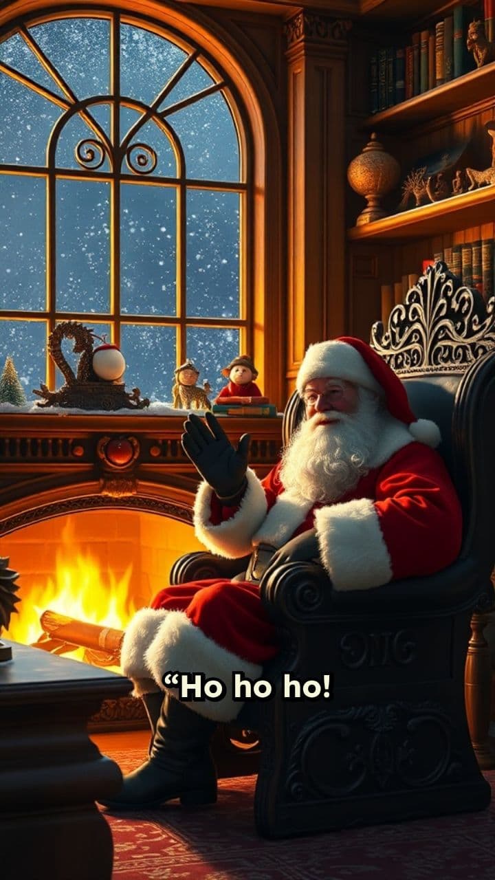 Santa’s Christmas Behavior Reminder