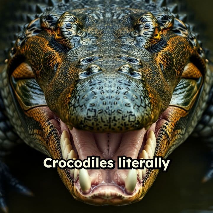 Crocodiles' Tongue: Nature's Underwater Advantage