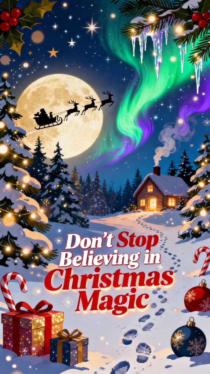 Don't Stop Believing in Christmas Magic