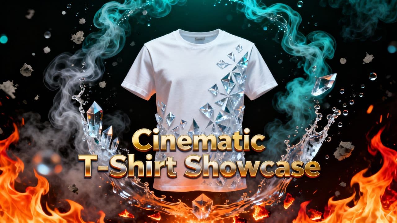 Cinematic T-Shirt Showcase