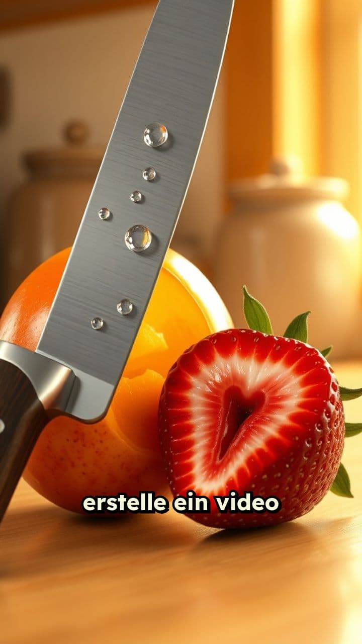 Früchte perfekt zerschnitten in 10 Sekunden