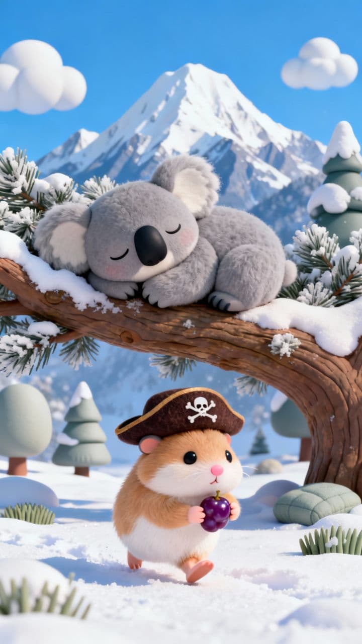 The Great Animal Heist for a Grape