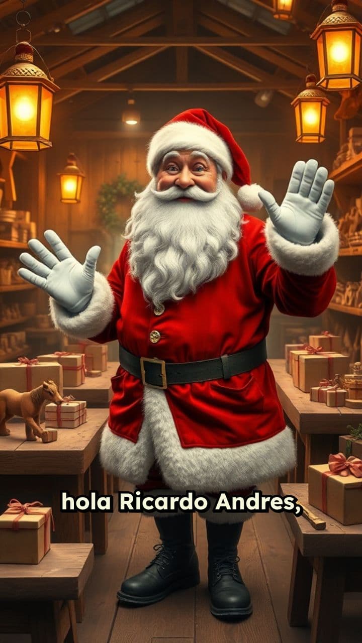 Saludos desde el taller de regalos