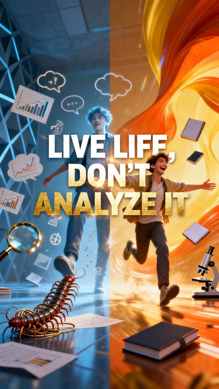 Live Life, Don't Analyze It