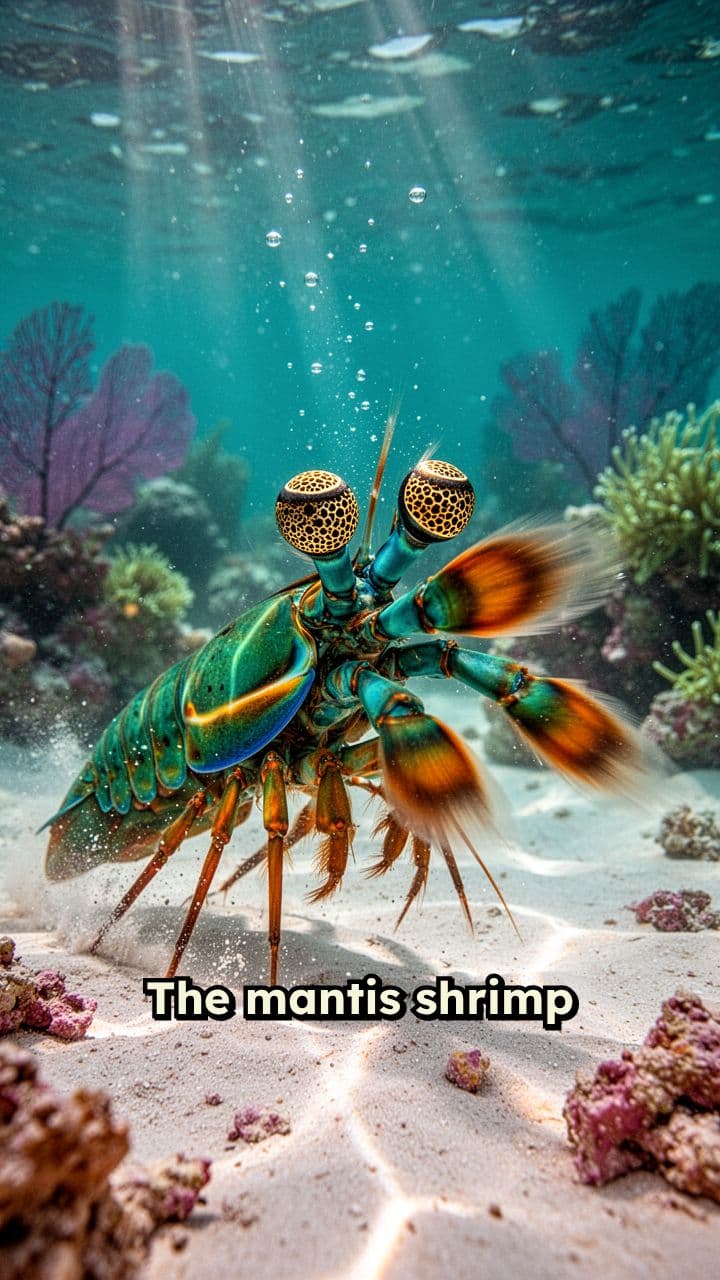 Mantis Shrimp: Bullet-Speed Punches