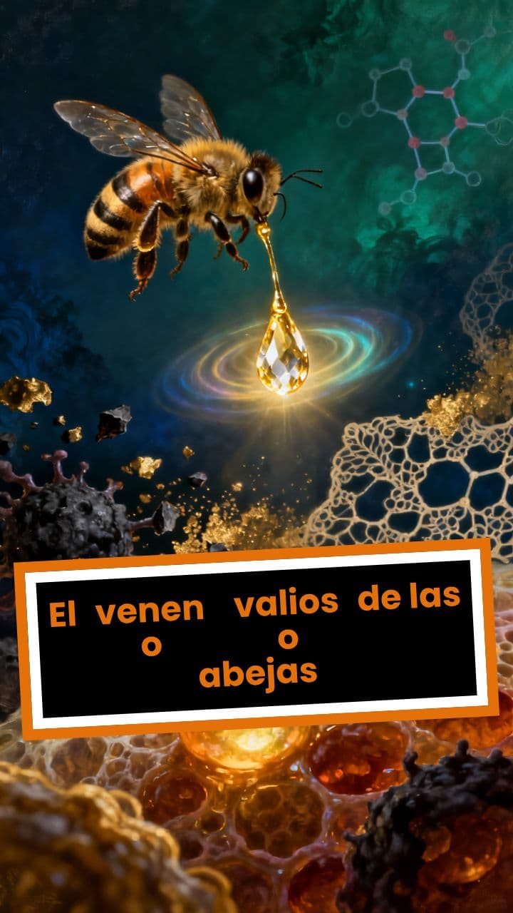 El veneno valioso de las abejas