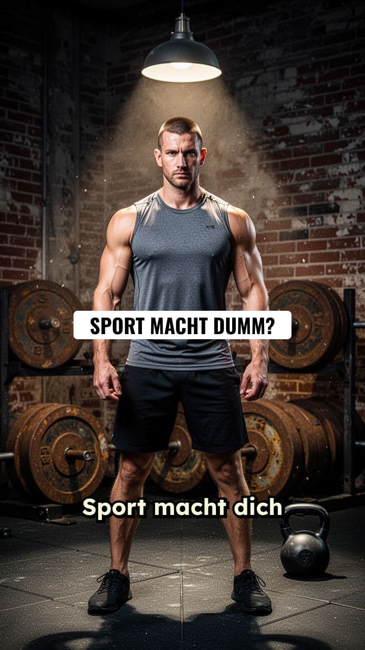 Die Fitness-Lüge: Sport macht dich dumm?
