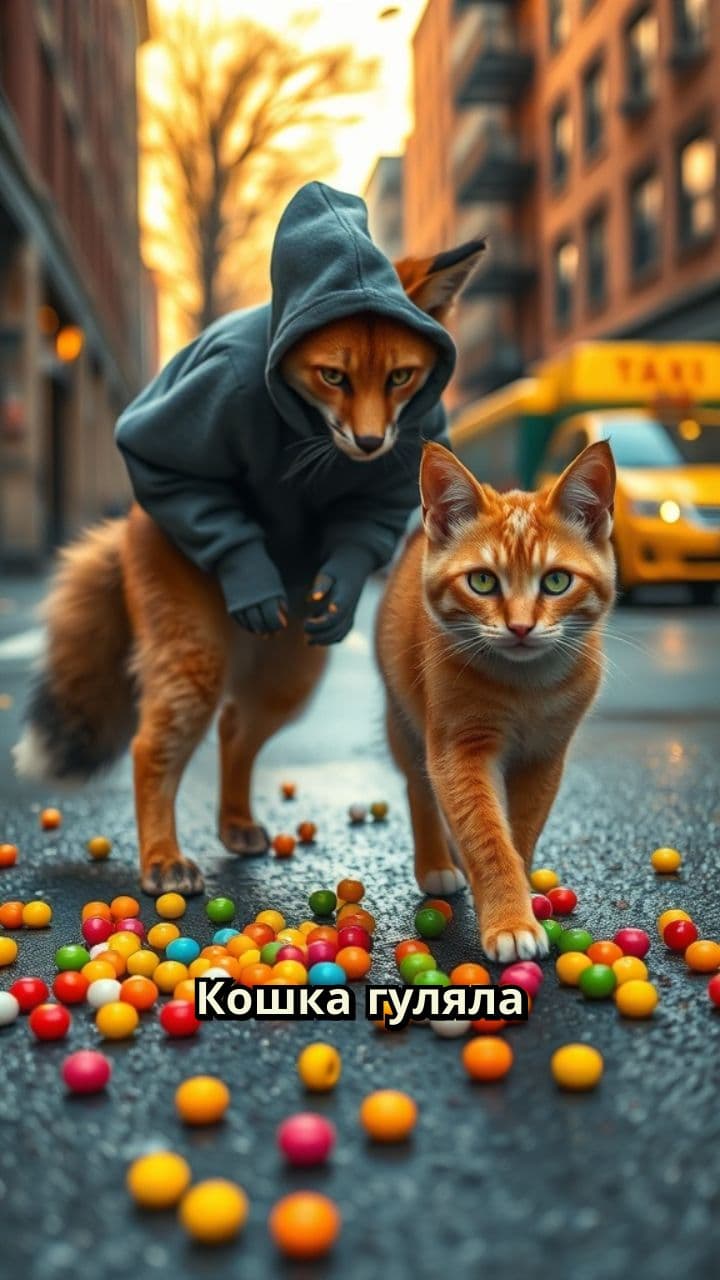 Кошка и воришка в Нью-Йорке