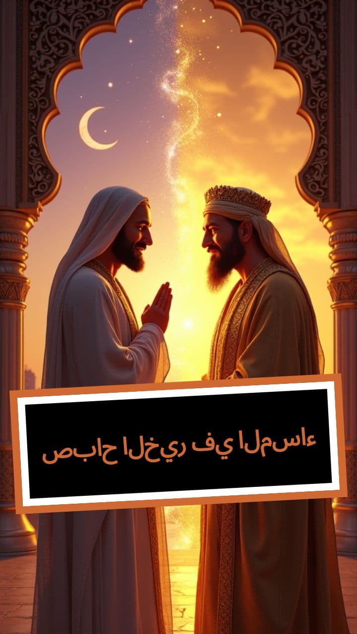 صباح الخير في المساء