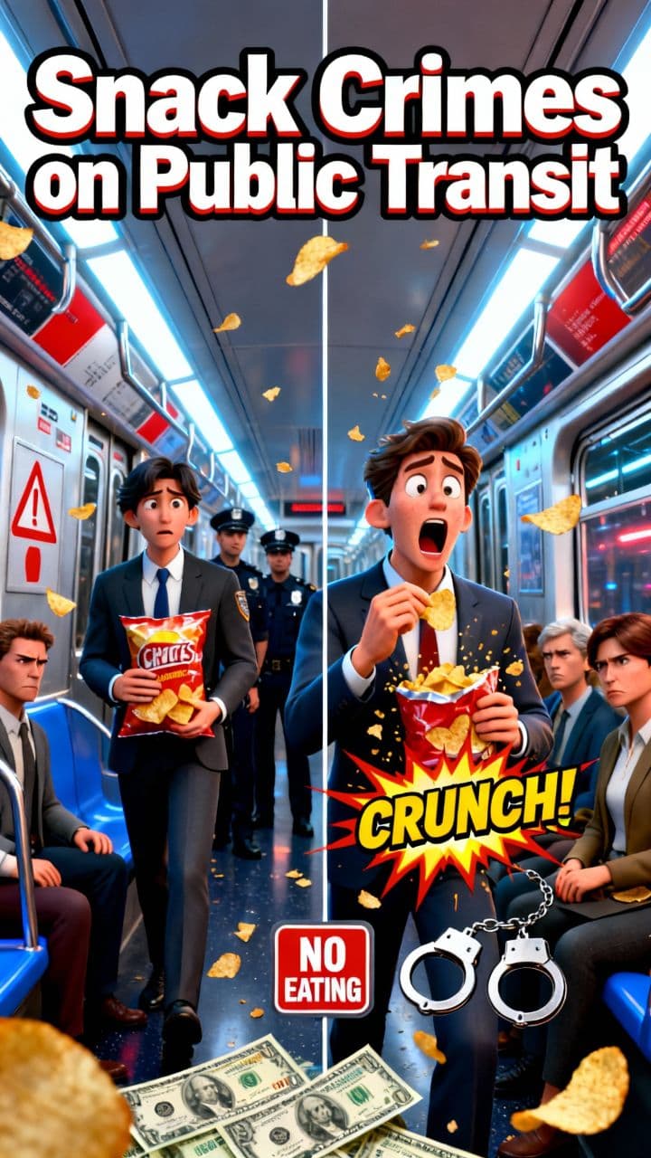 Snack Crimes on Public Transit