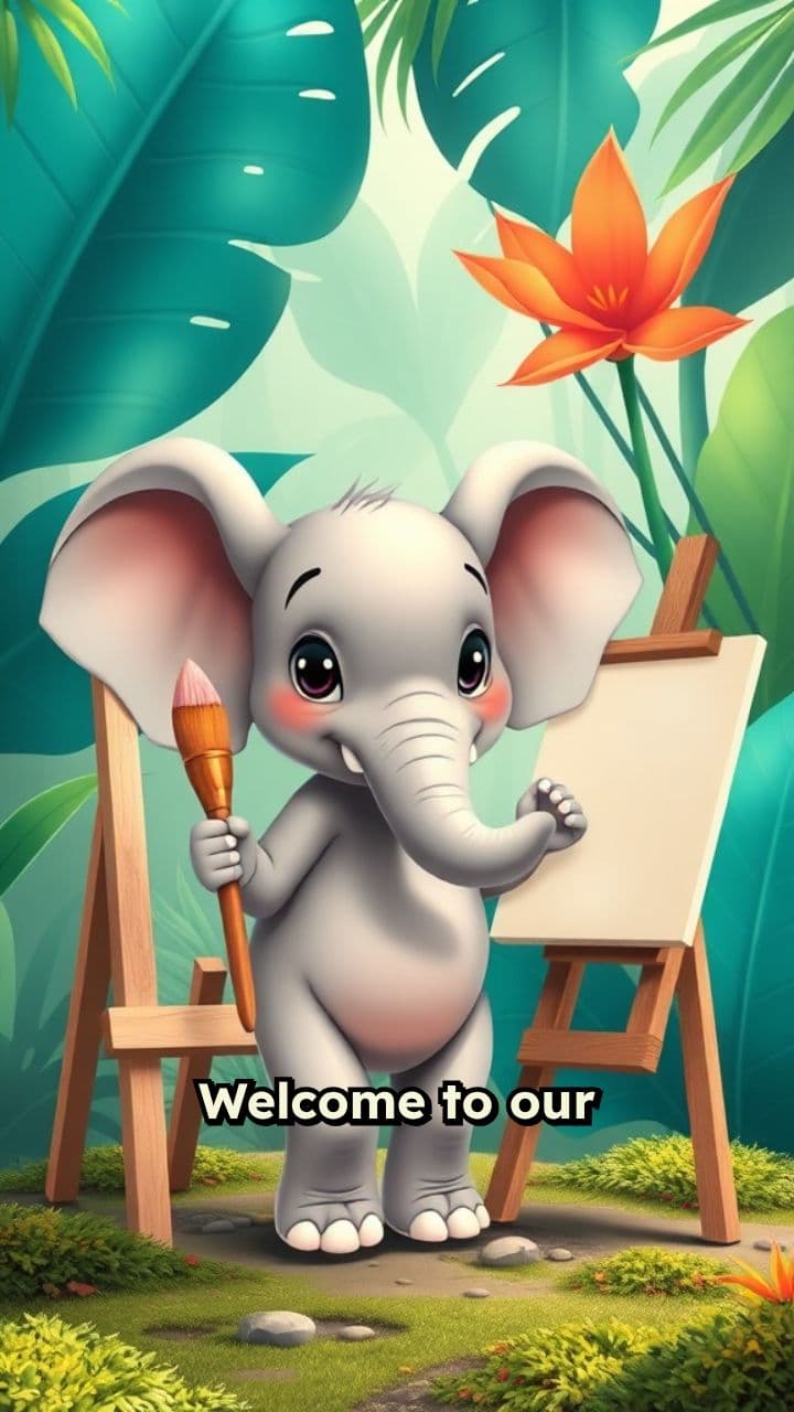 Ellie's Jungle Masterpiece