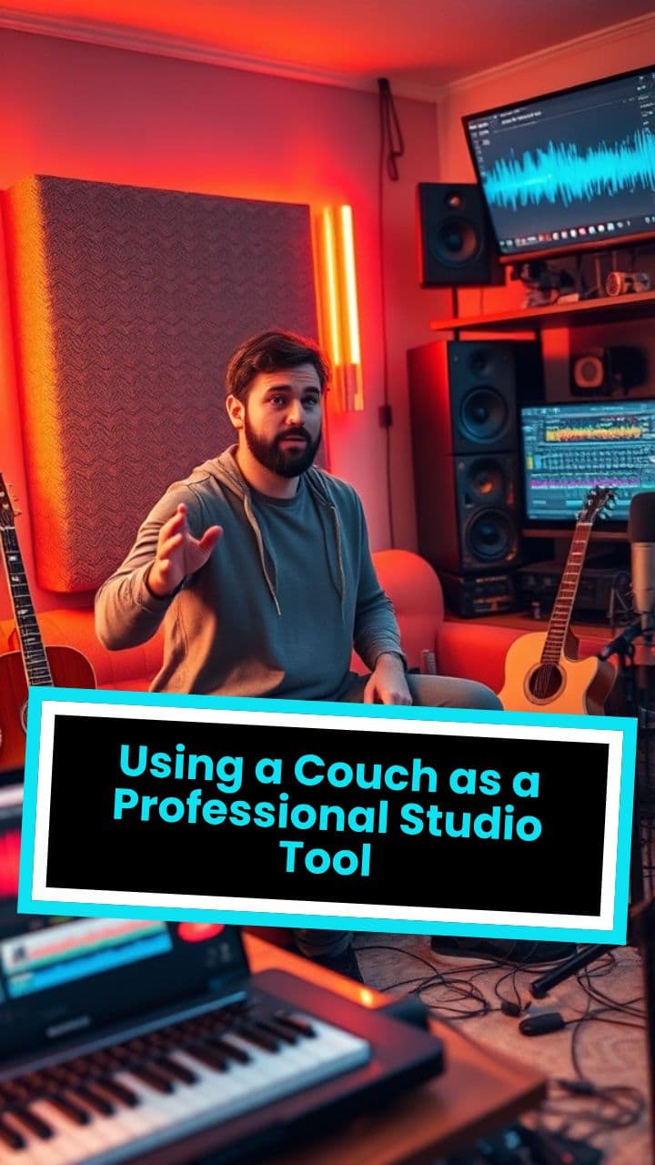 Using a Couch as a Professional Studio Tool