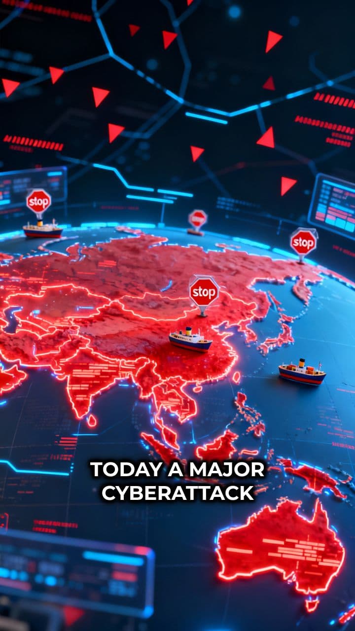 Cyberattack Disrupts Global Shipping Systems