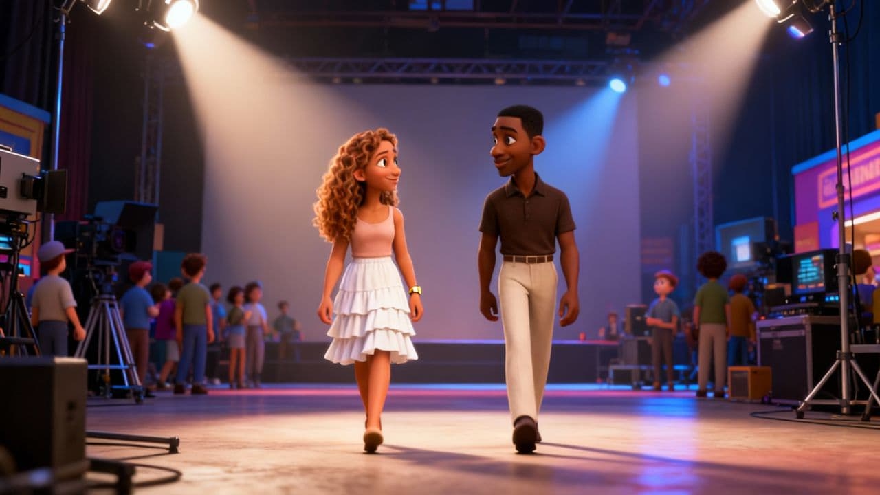 #6849-A Love Story in Pixar Style