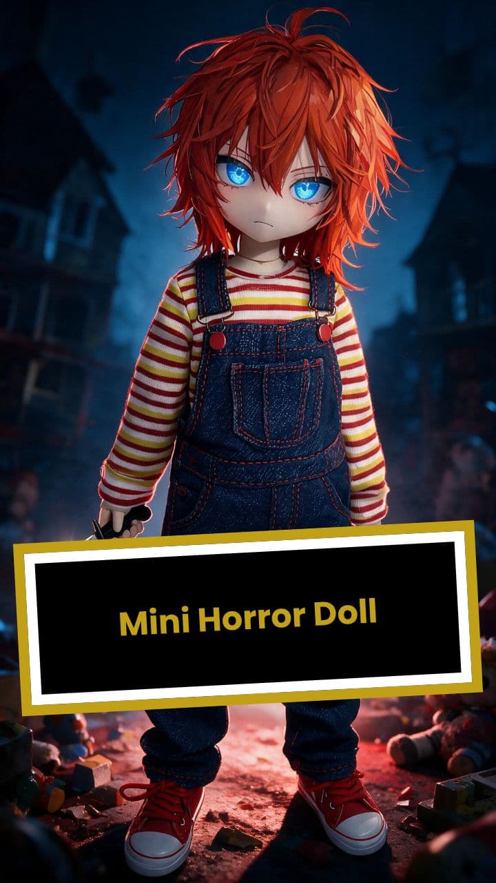 Mini Horror Doll