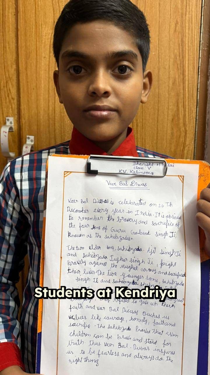 Veer Bal Diwas: Courage in Childhood