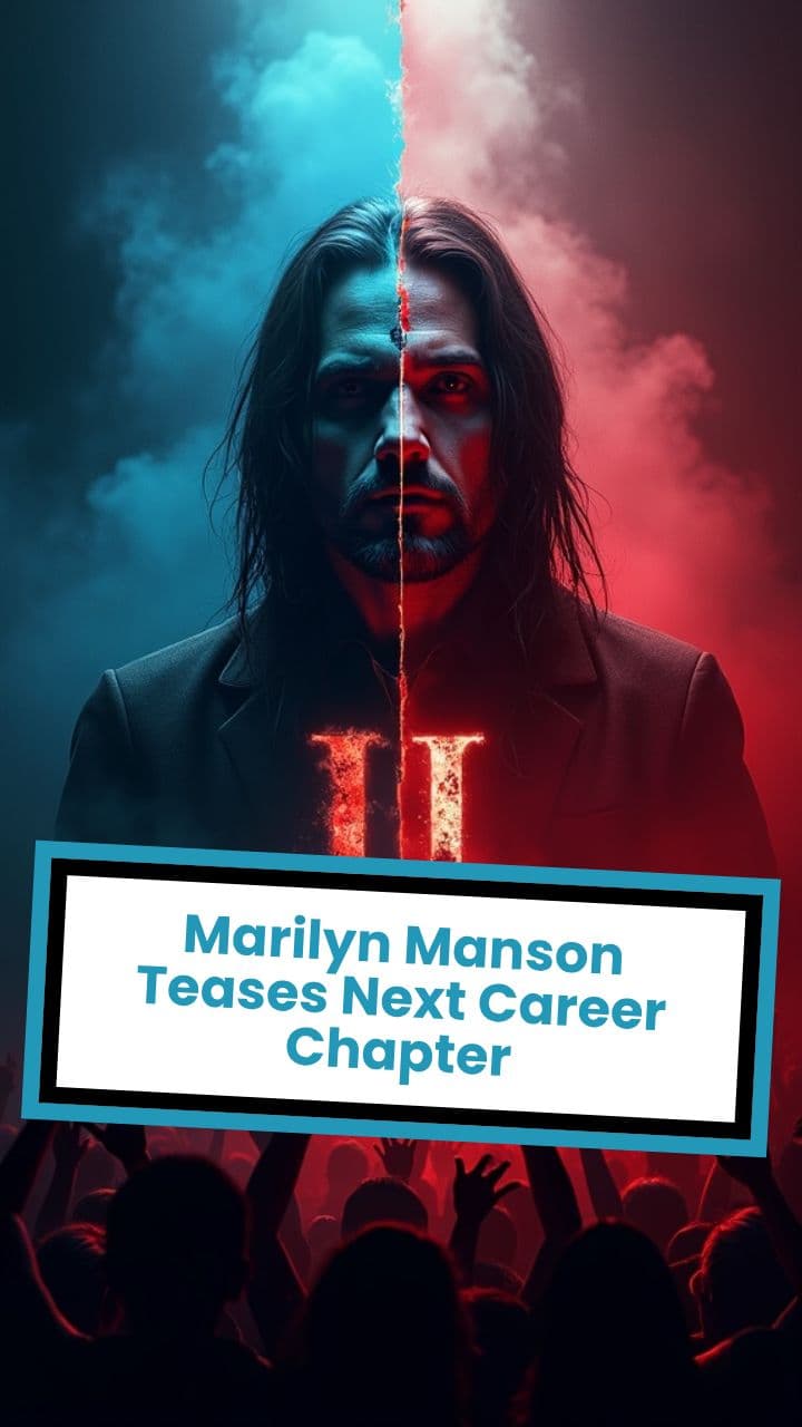 Marilyn Manson Teases Next Career Chapter