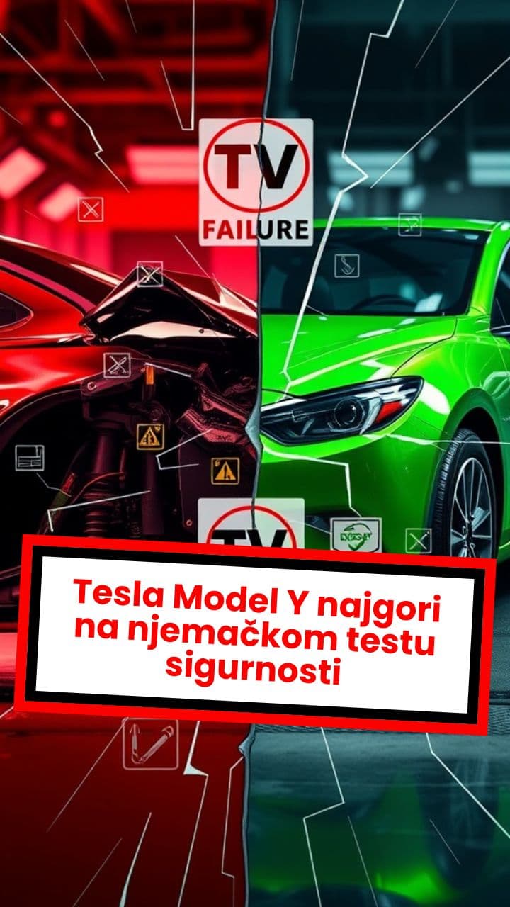 Tesla Model Y najgori na njemačkom testu sigurnosti