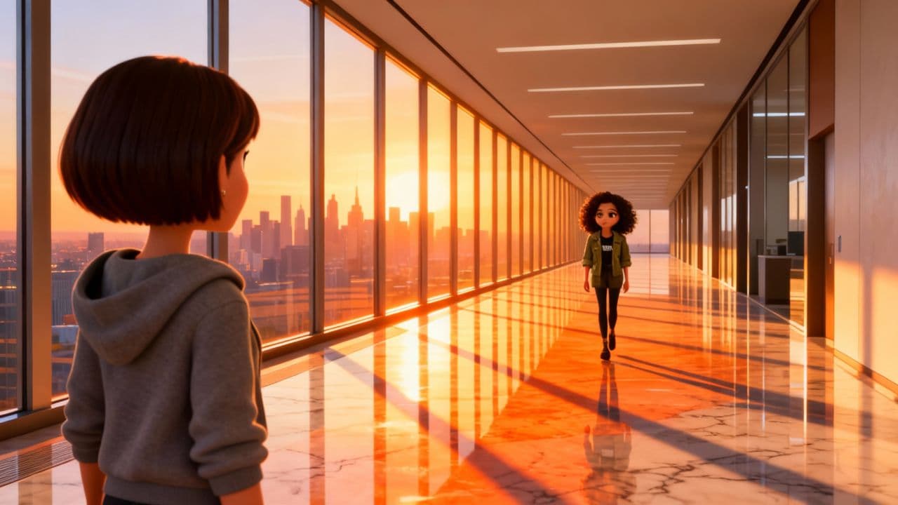 #7591-A Connection in the Corridor