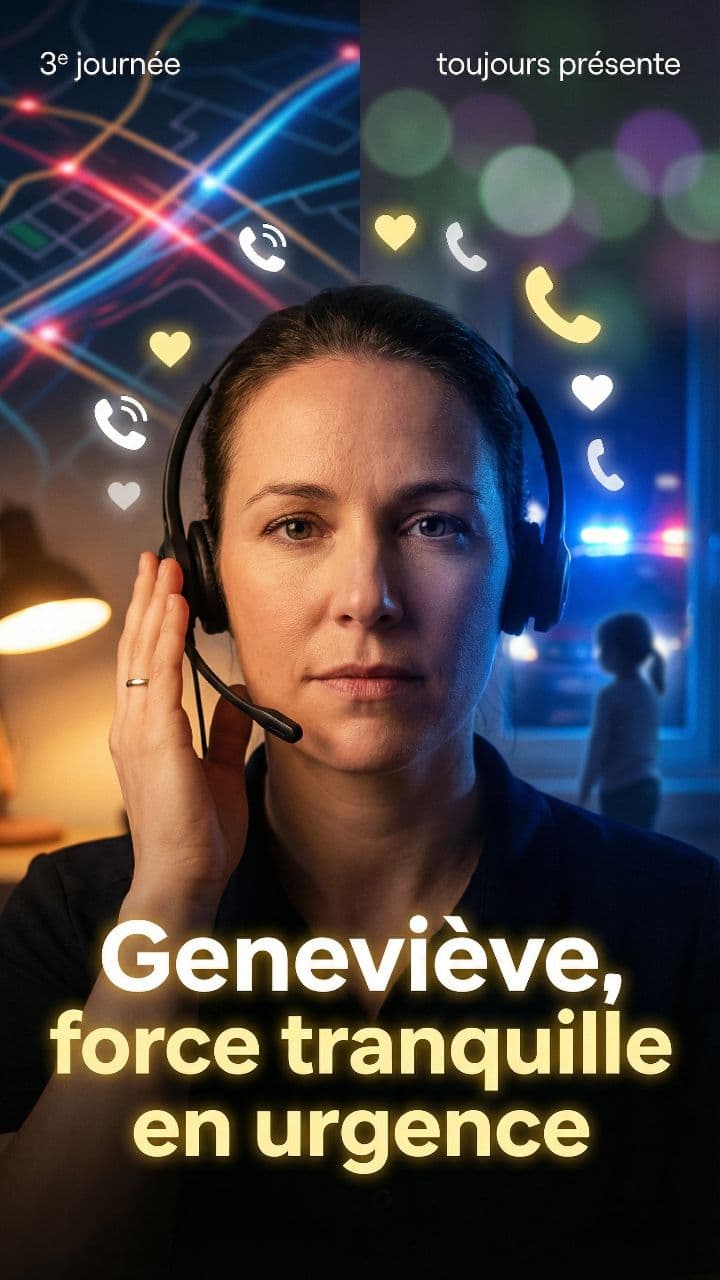 Geneviève, force tranquille en urgence