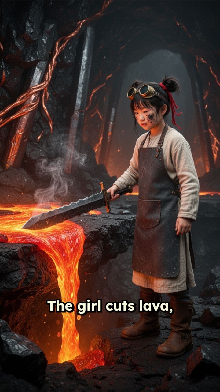 Cutting Lava, Copper, and Iron