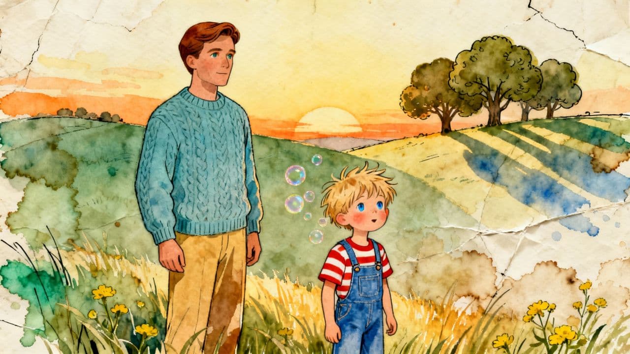 On Daddy's Shoulders