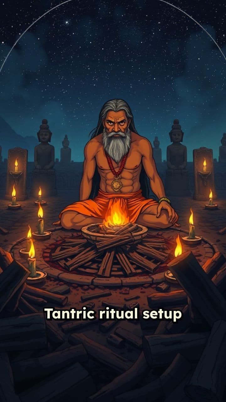 Tantric Cremation Ground Ritual Night