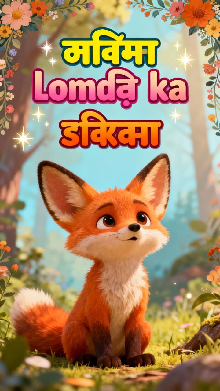 नन्ही लोमड़ी का सुनना सीखना