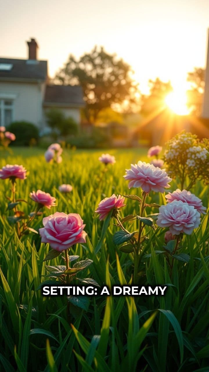 Morning Greetings in a Dreamy Garden