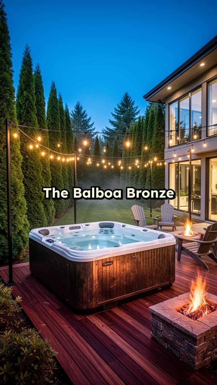 Balboa Bronze Plug-and-Play Hot Tub