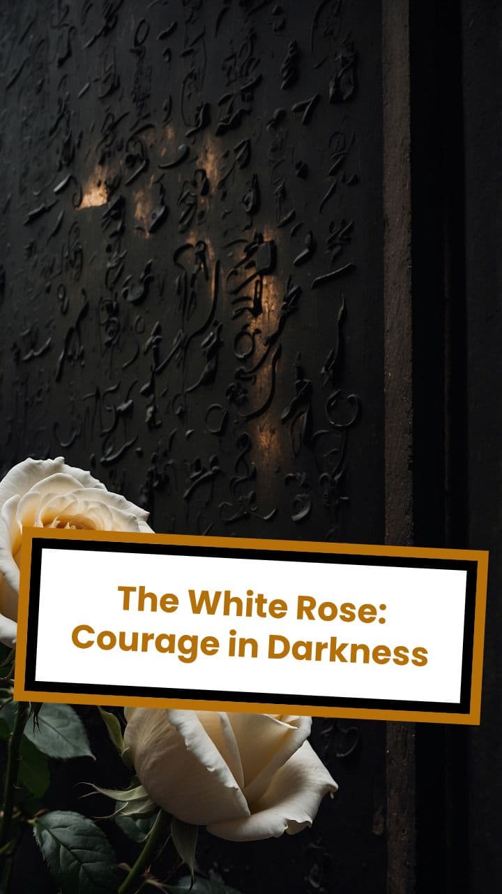 The White Rose: Courage in Darkness