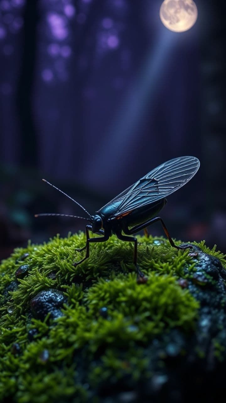 Crickets and Quiet Guitar