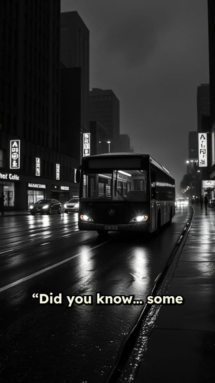 Vanishing Passengers on Late-Night Buses