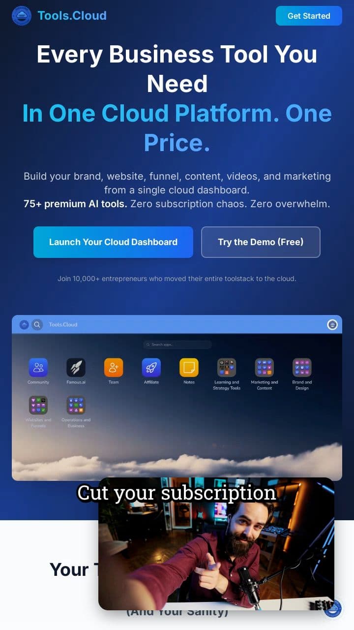 Revolutionize Your Business with Tools.Cloud