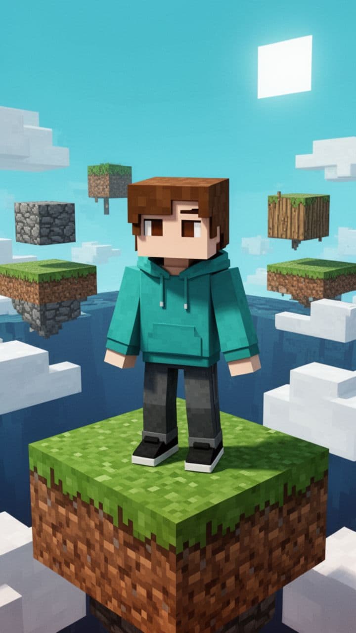 Minecraft Sky Parkour Challenge