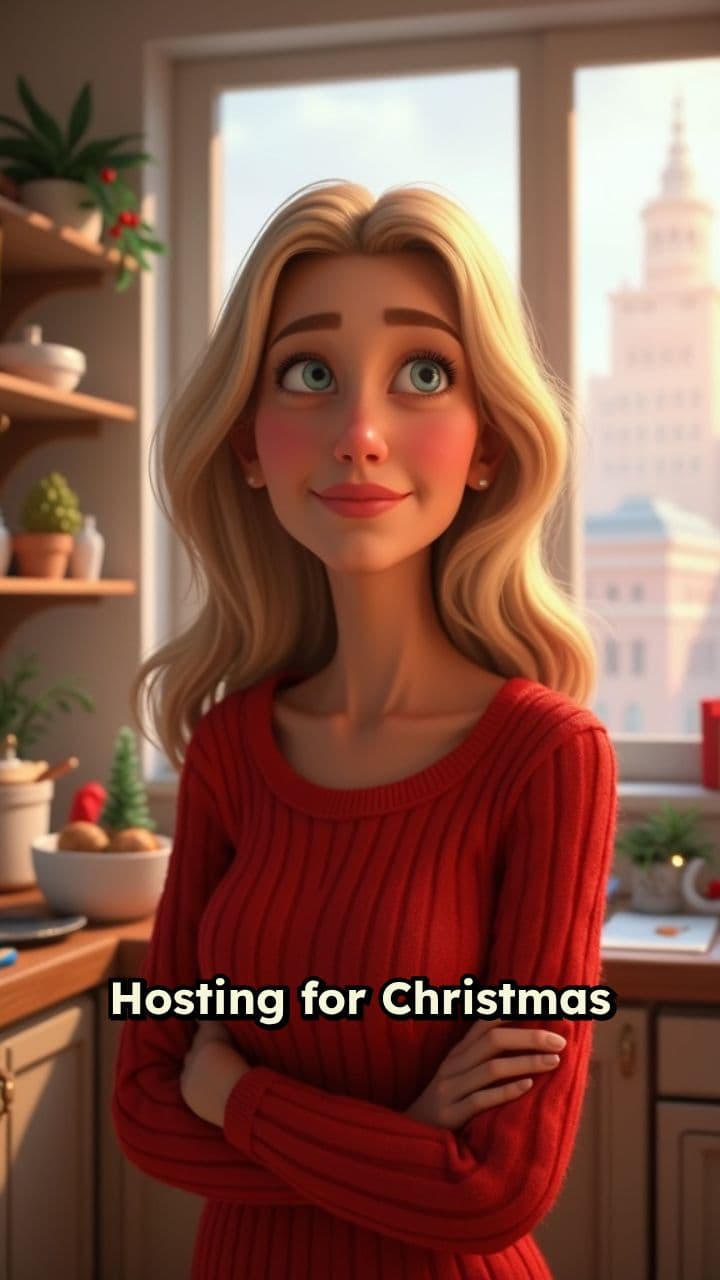 Cozy Christmas Hosting in a Small Kitchen