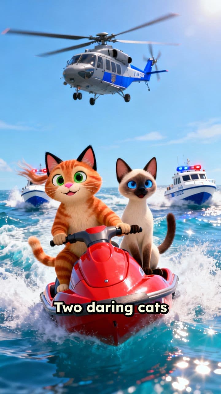 Jetski Cat Chase